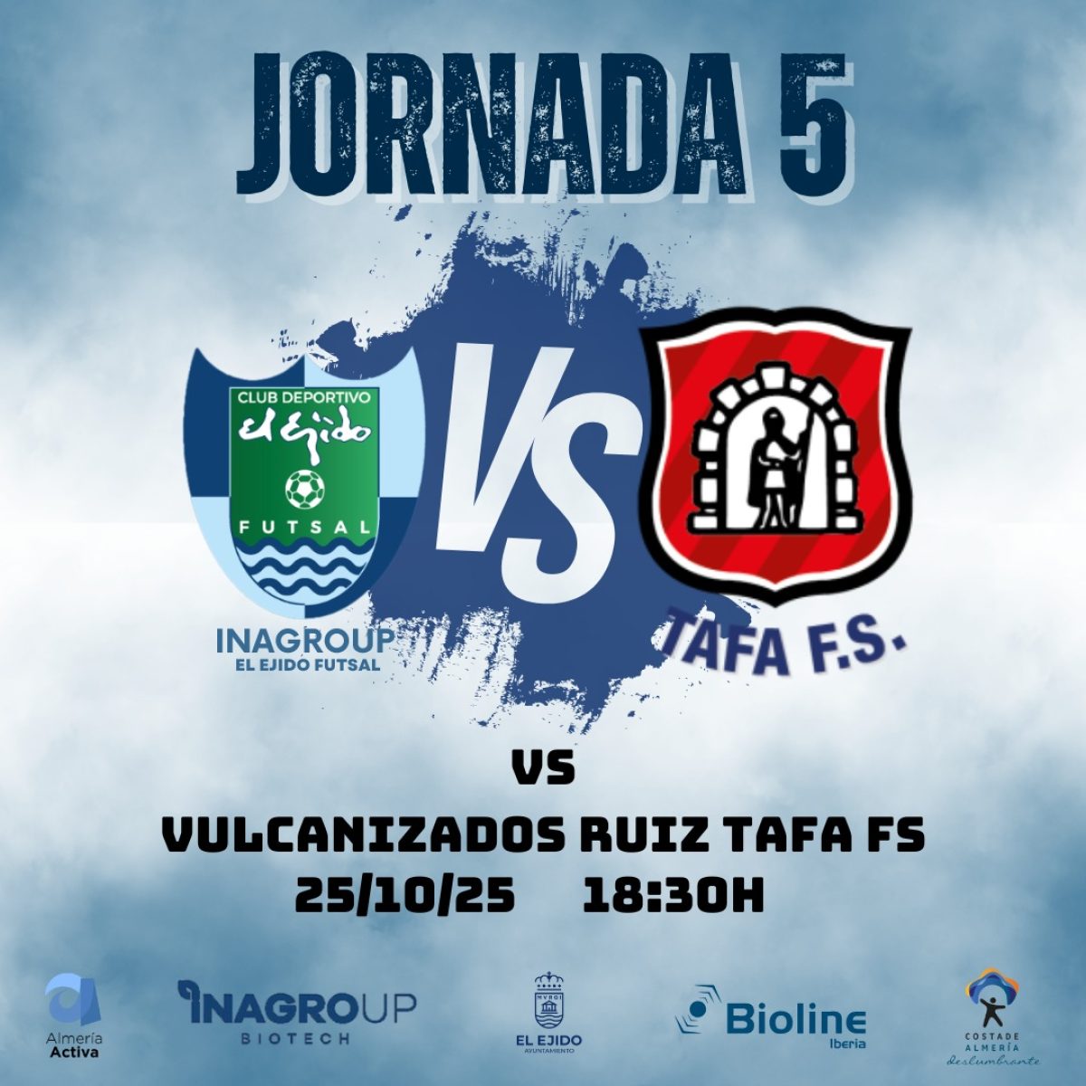 Cartel del encuentro.