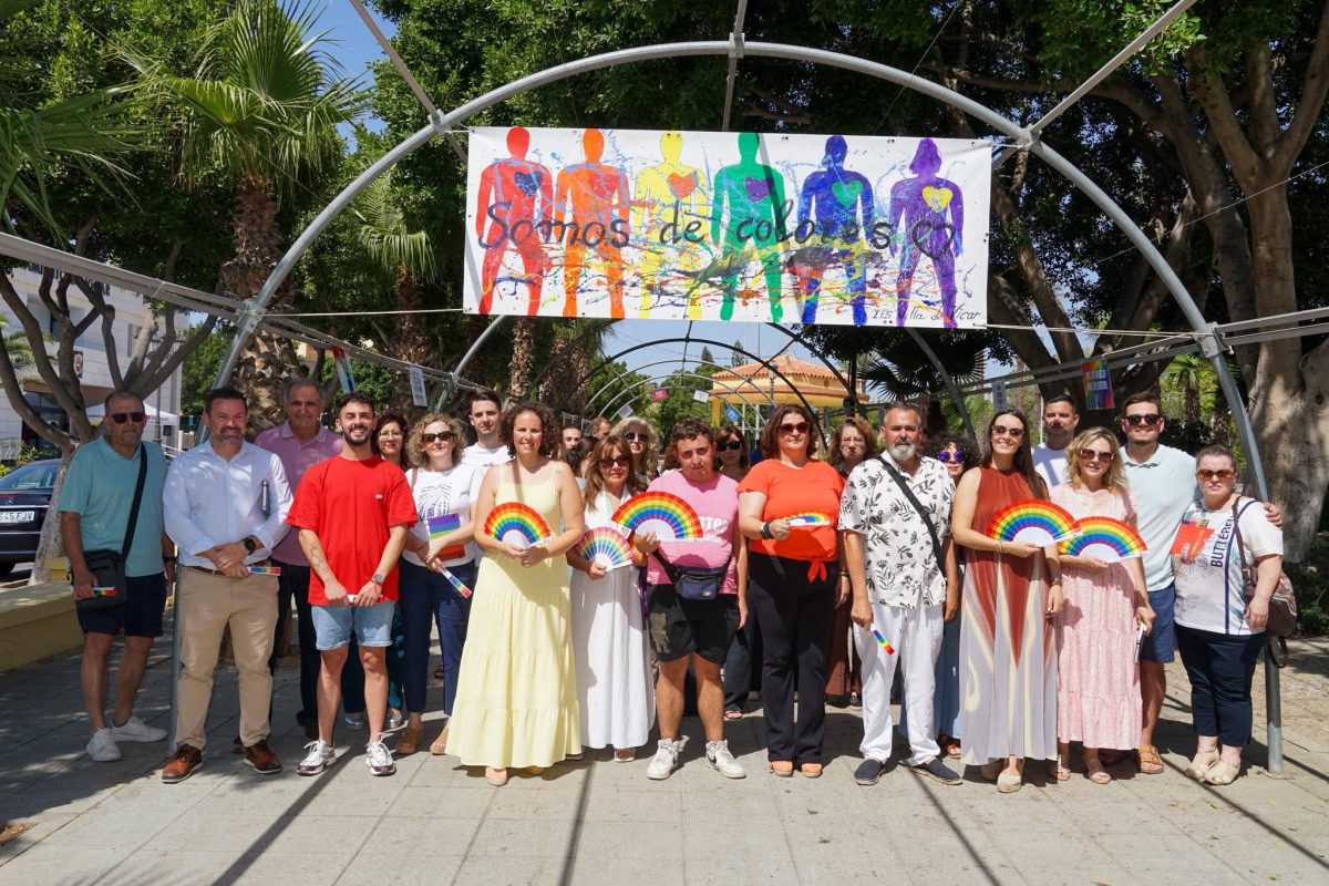 Imagen de la celebración del Orgullo en Vícar. /DC