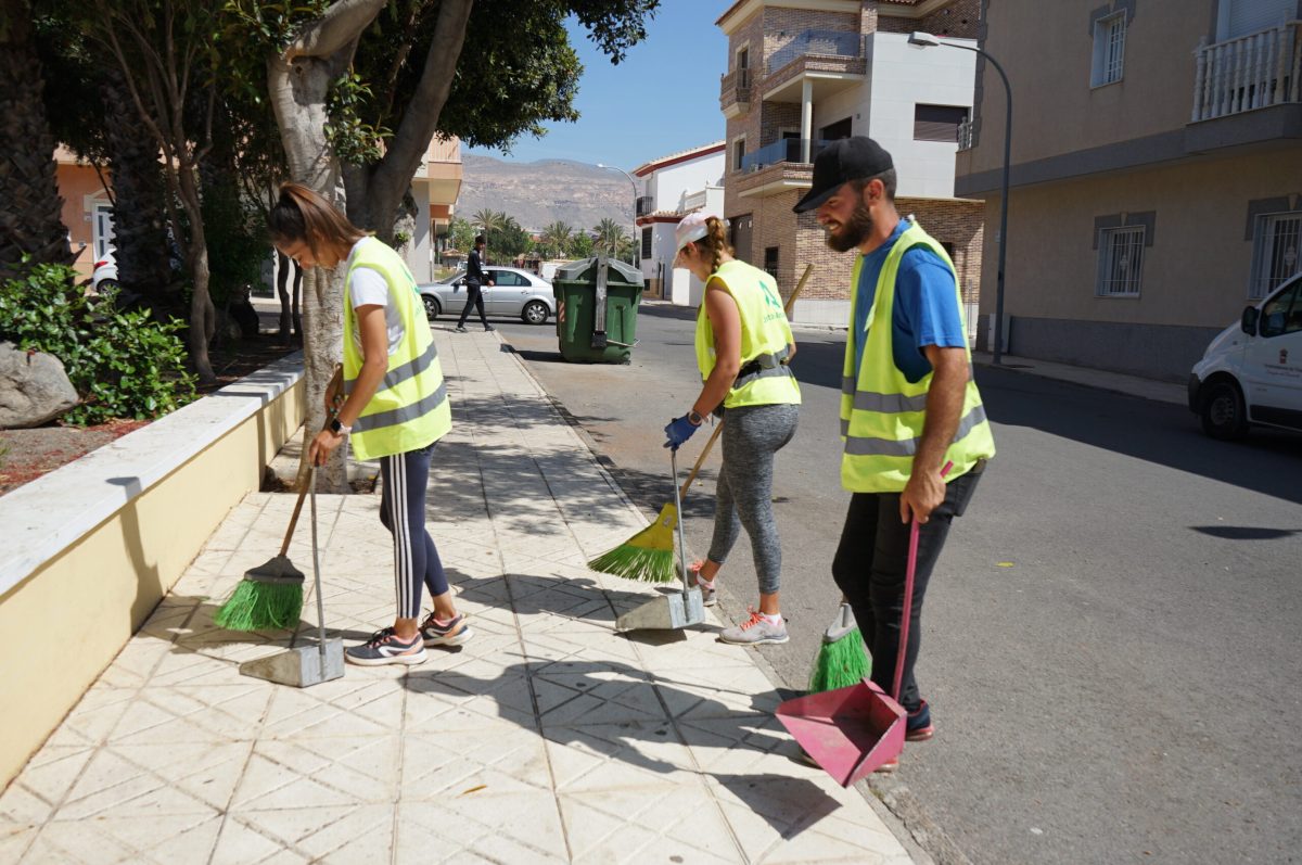 Trabajadores del programa Andalucía Activa. /DC
