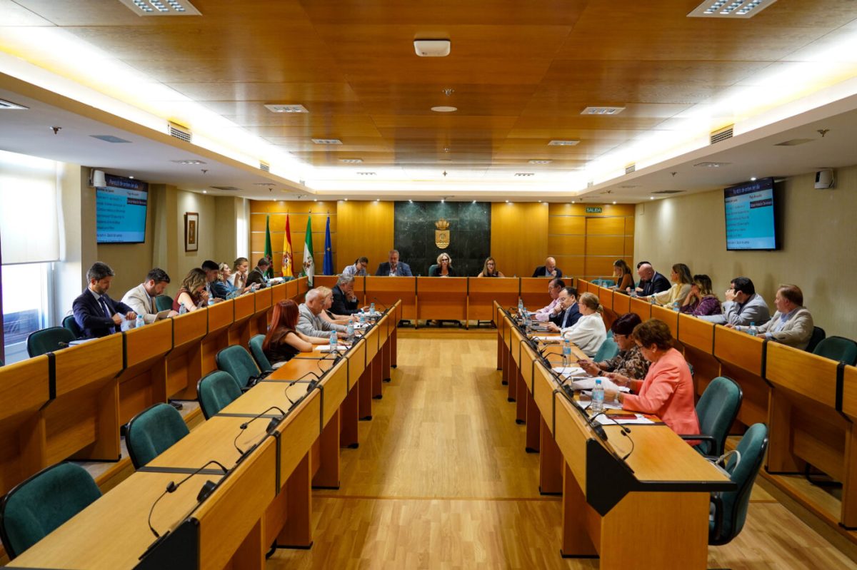 Salón de Plenos de El Ejido. /DC