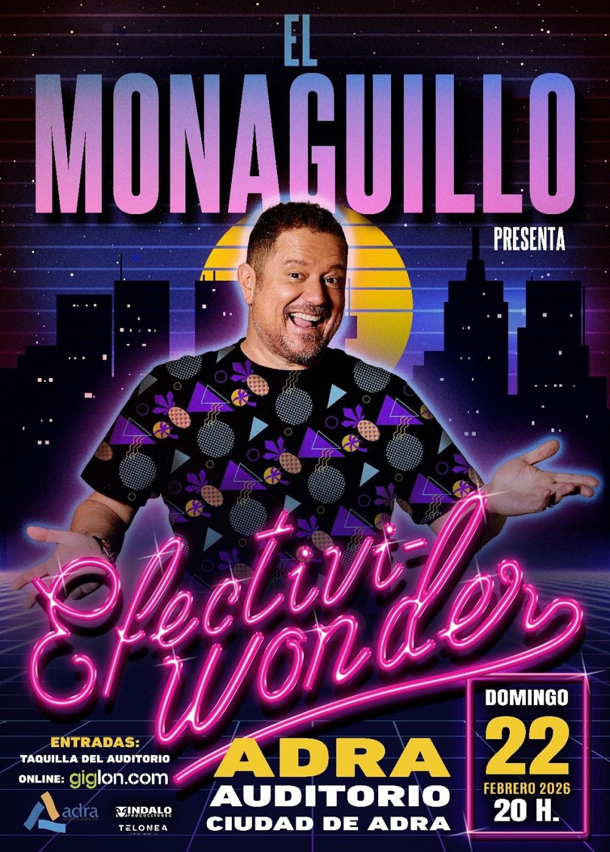 Adra acoge el espectáculo 'Efectiviwonder'  de El Monaguillo