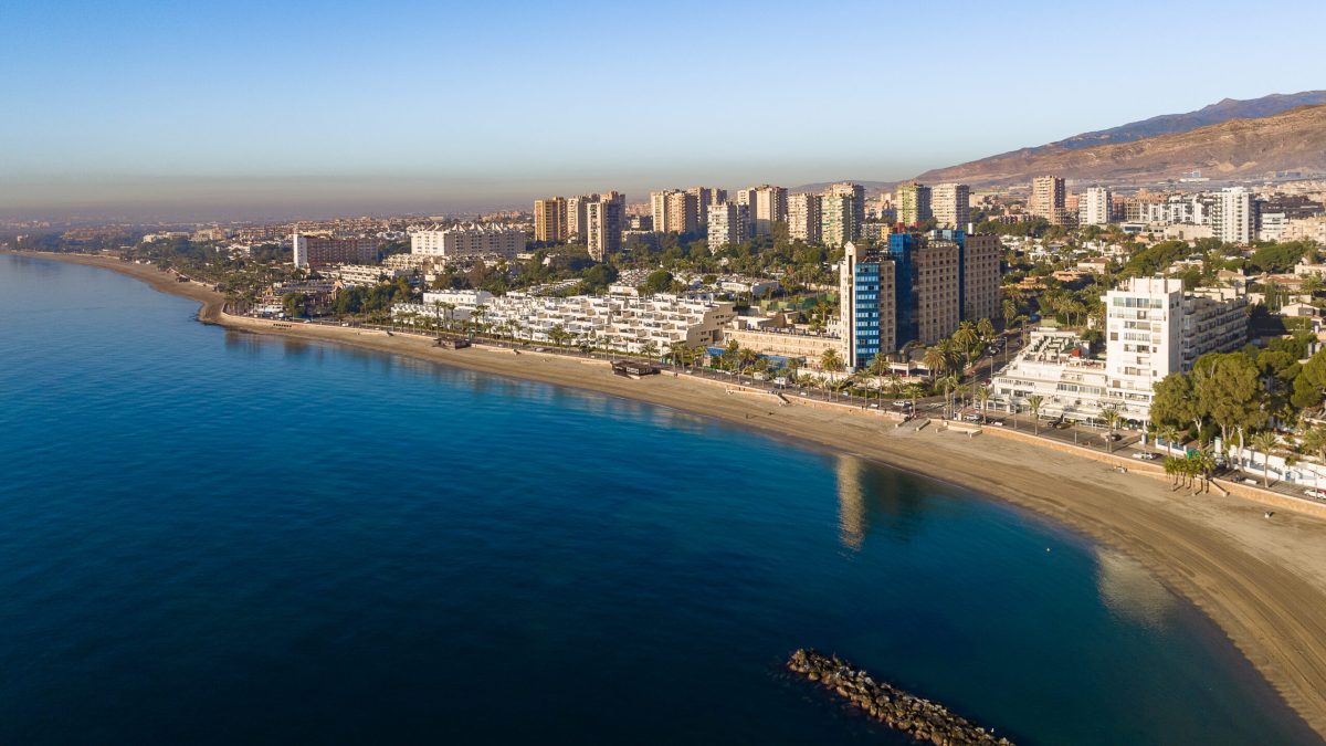 Vista aérea de Aguadulce