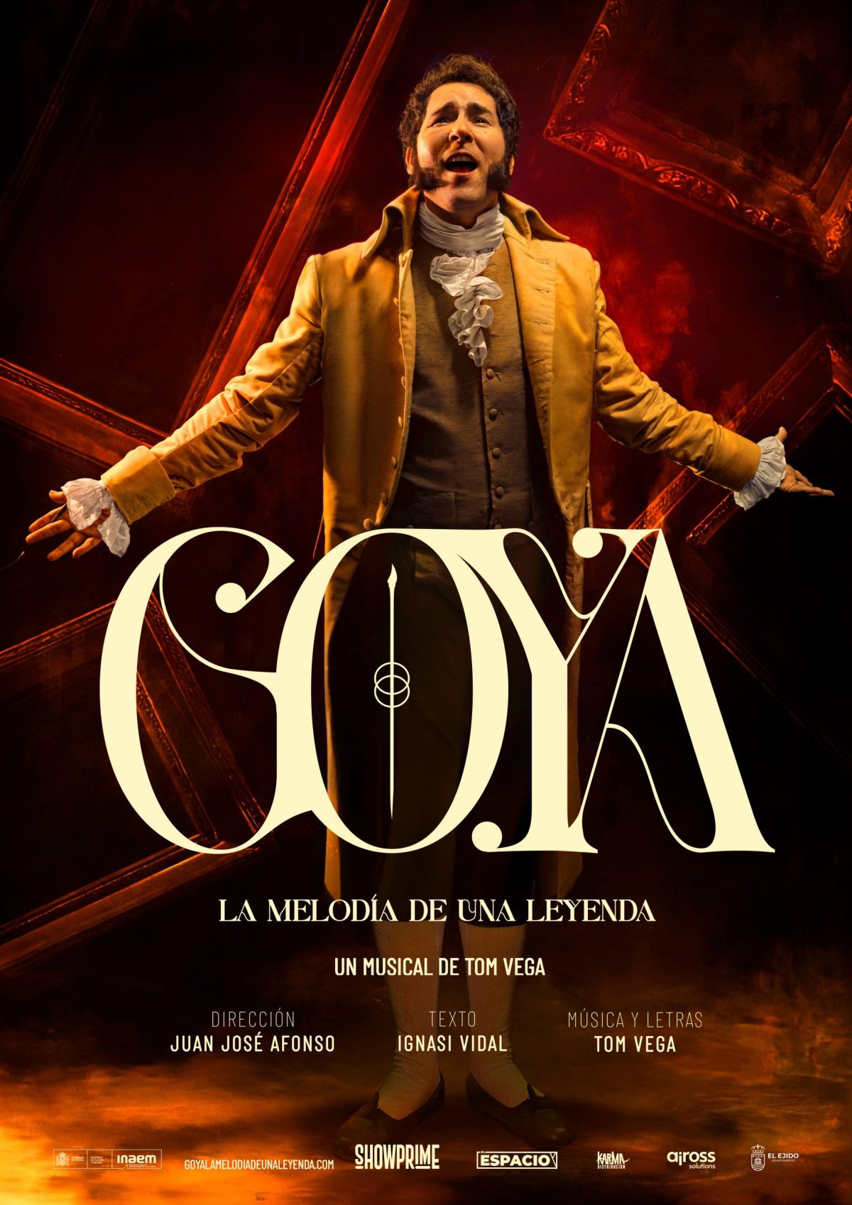 Cartel del musical de Goya