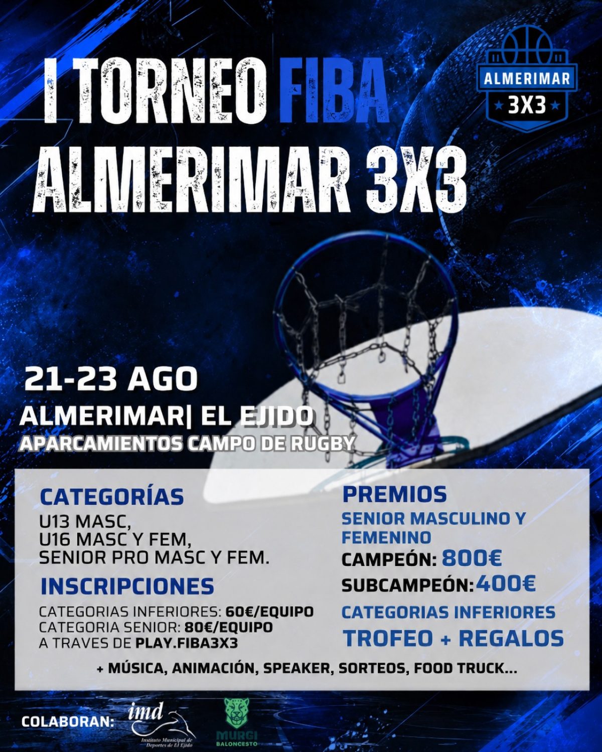 Cartel informativo del torneo. /DC