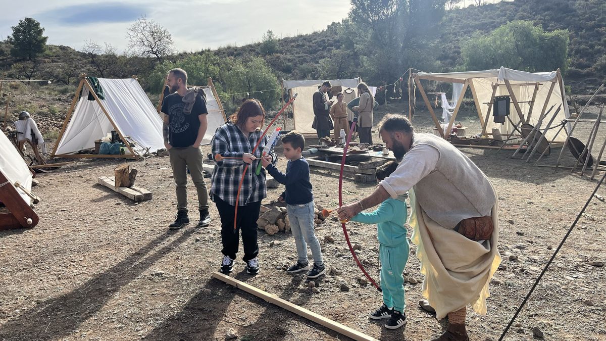 Campamento Vikingo en Castala en otra edición