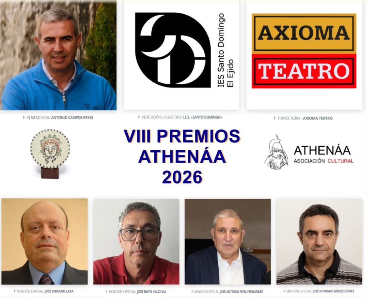 Ganadores y menciones en los VIII premios Athenáa. /DC