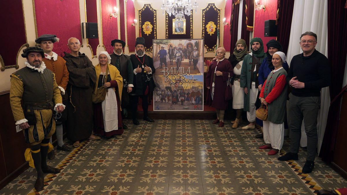 Presentación del cartel de la recreacion de la Batalla de Berja