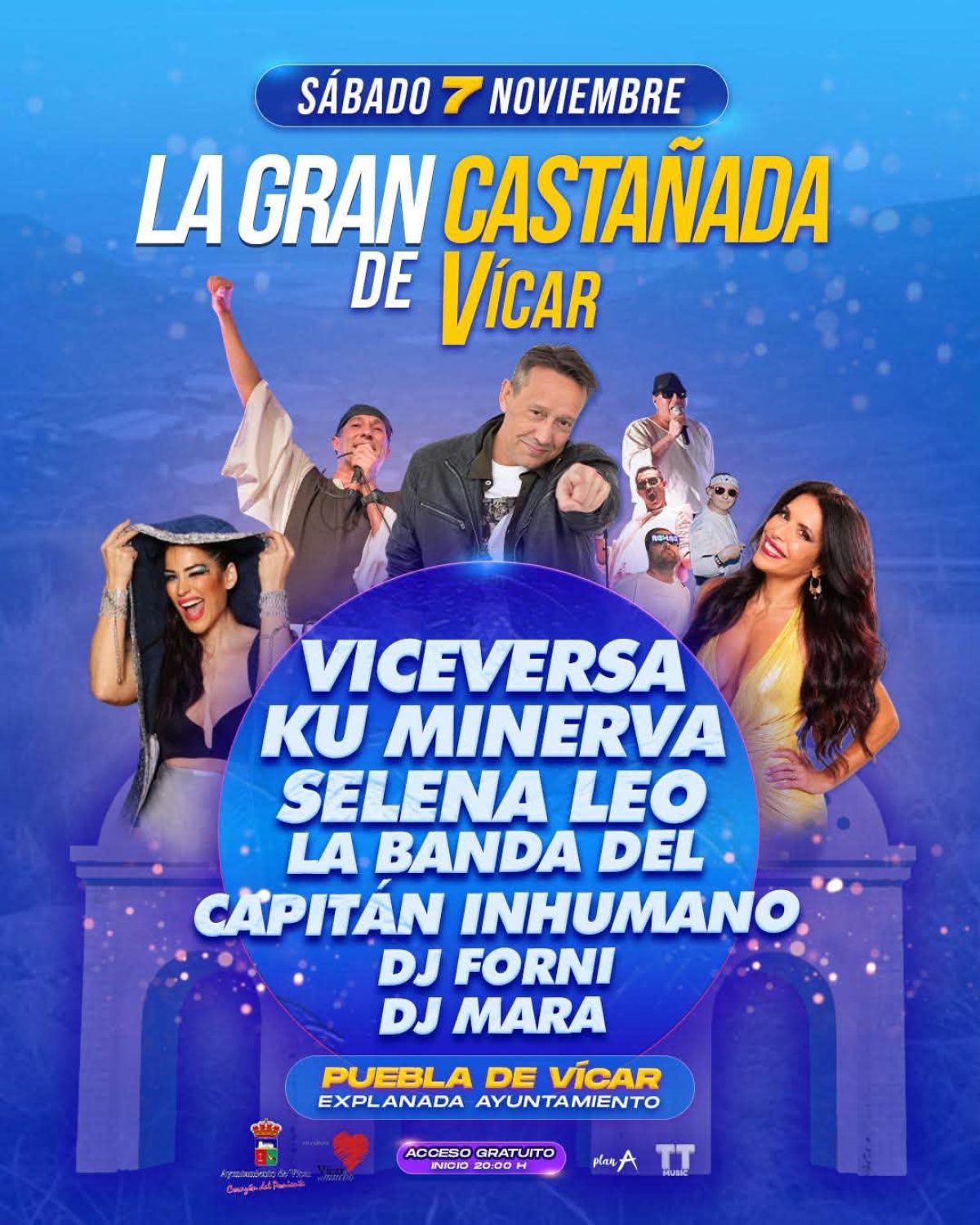 Cartel de la castañada