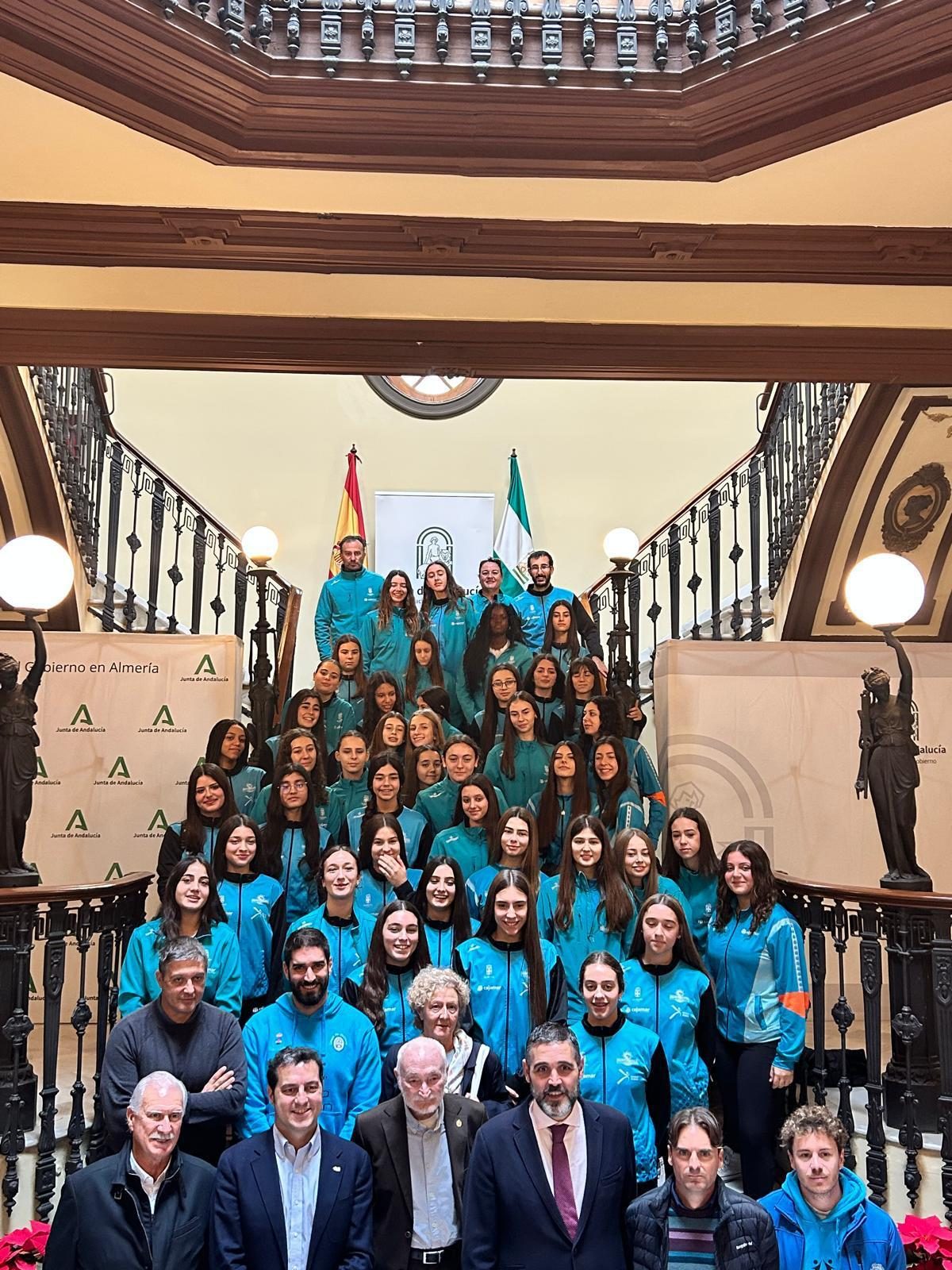 Copa de España de voleibol cadete.