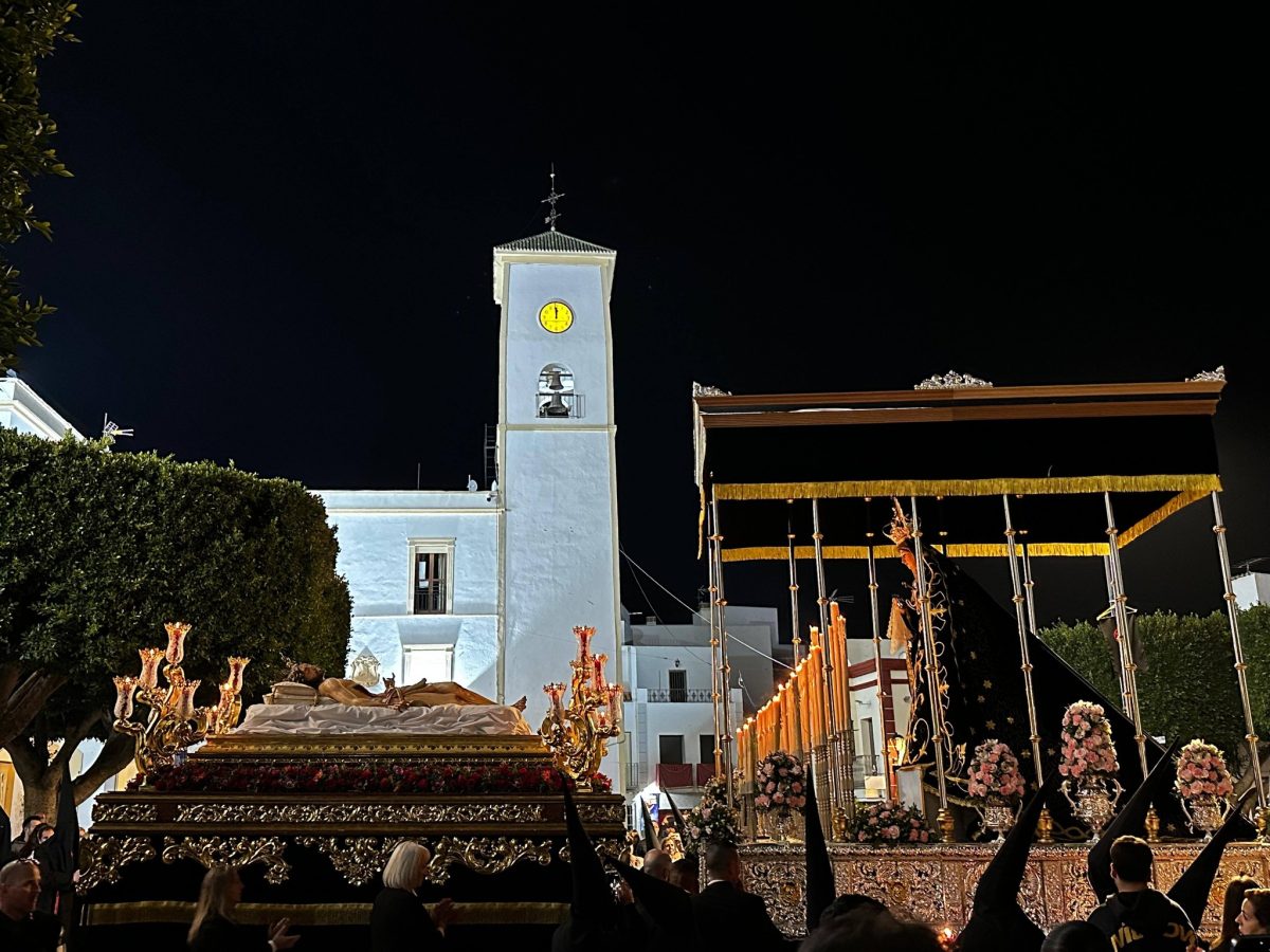 Procesión del Viernes Santo en Dalías. /DC
