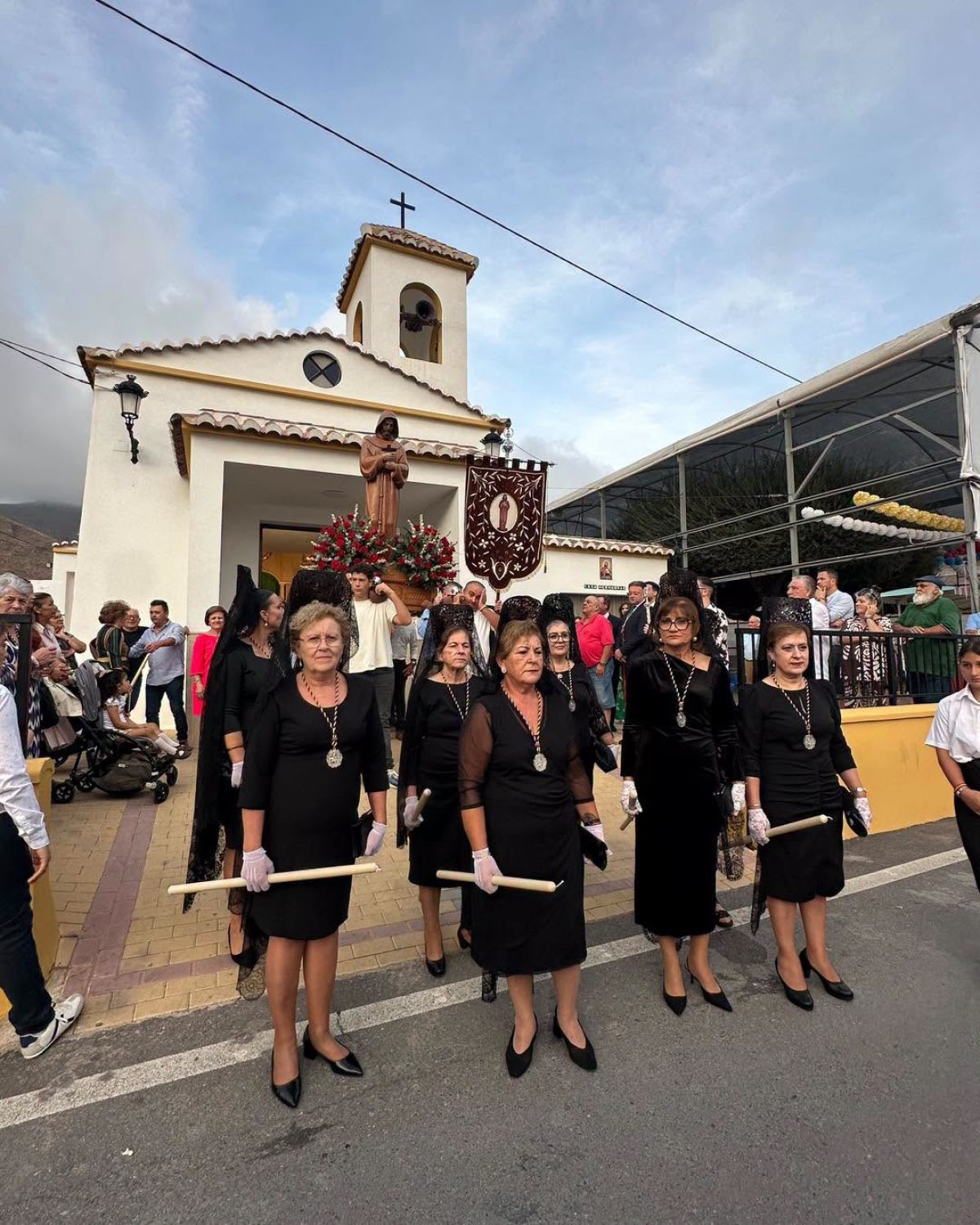 Procesión de San Francisco de Asís en Peñarrodada (Berja). /DC