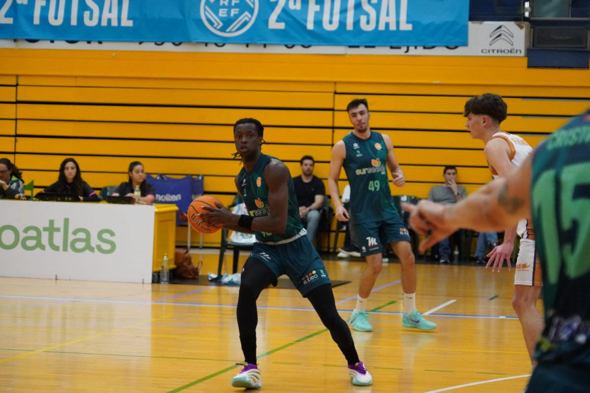 Mamaye Diarra, MVP del equipo con 17 puntos, 7 rebotes y 2 asistencias./A.G.