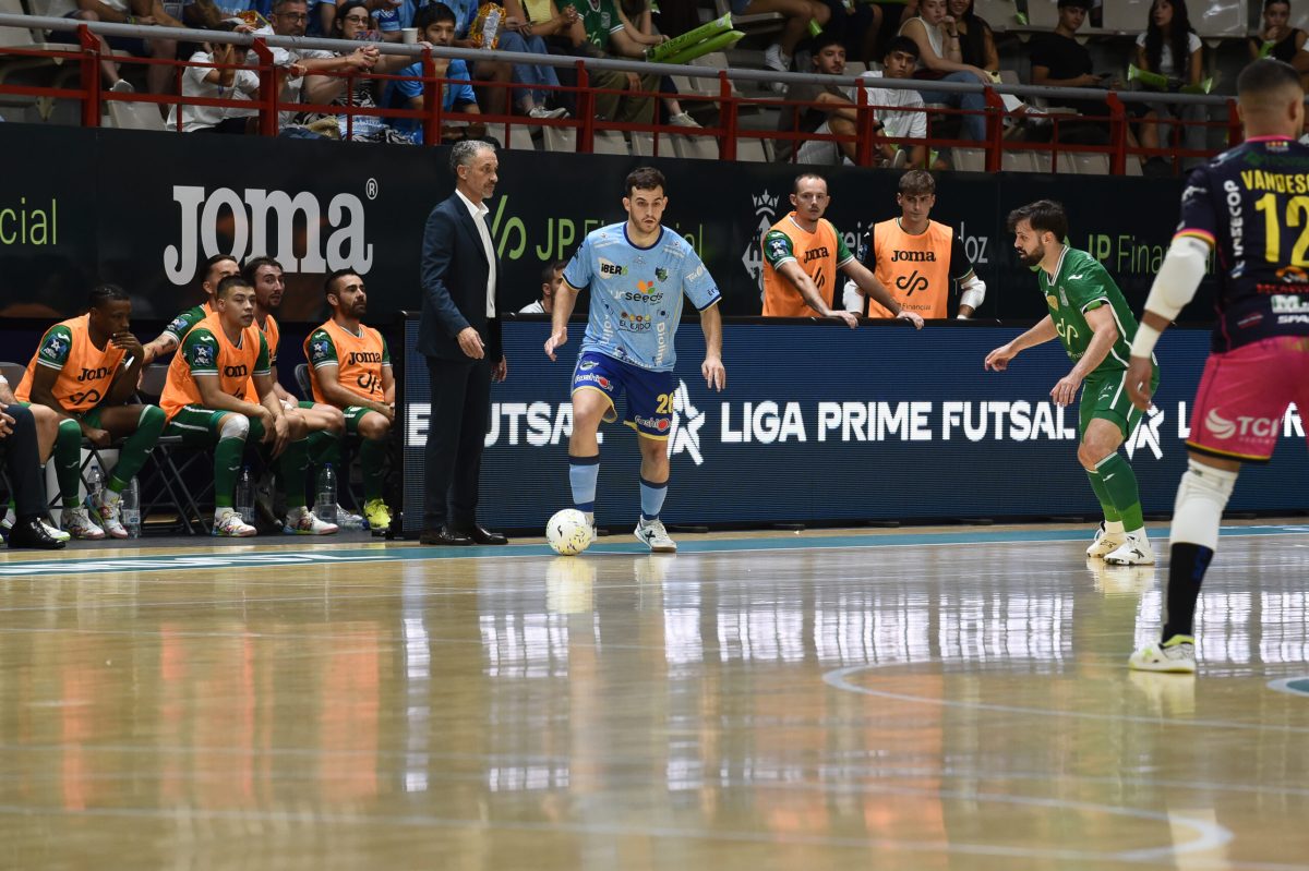 Gerahty en una de las jugadas del encuentro.