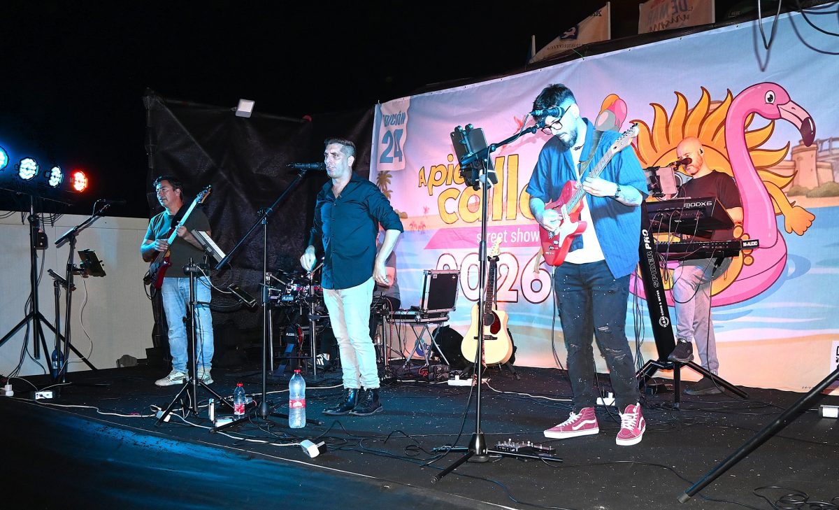 Gran concierto de Duncan2 en la Urbanización de Ro-quetas de Mar