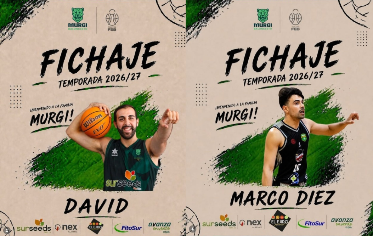 Anuncio de dos nuevos fichajes, Marco Díez y David Cabrera