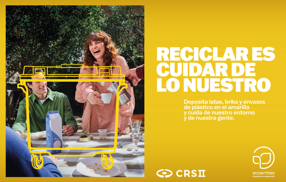 Imagen de la nueva campaña de Ecoembes