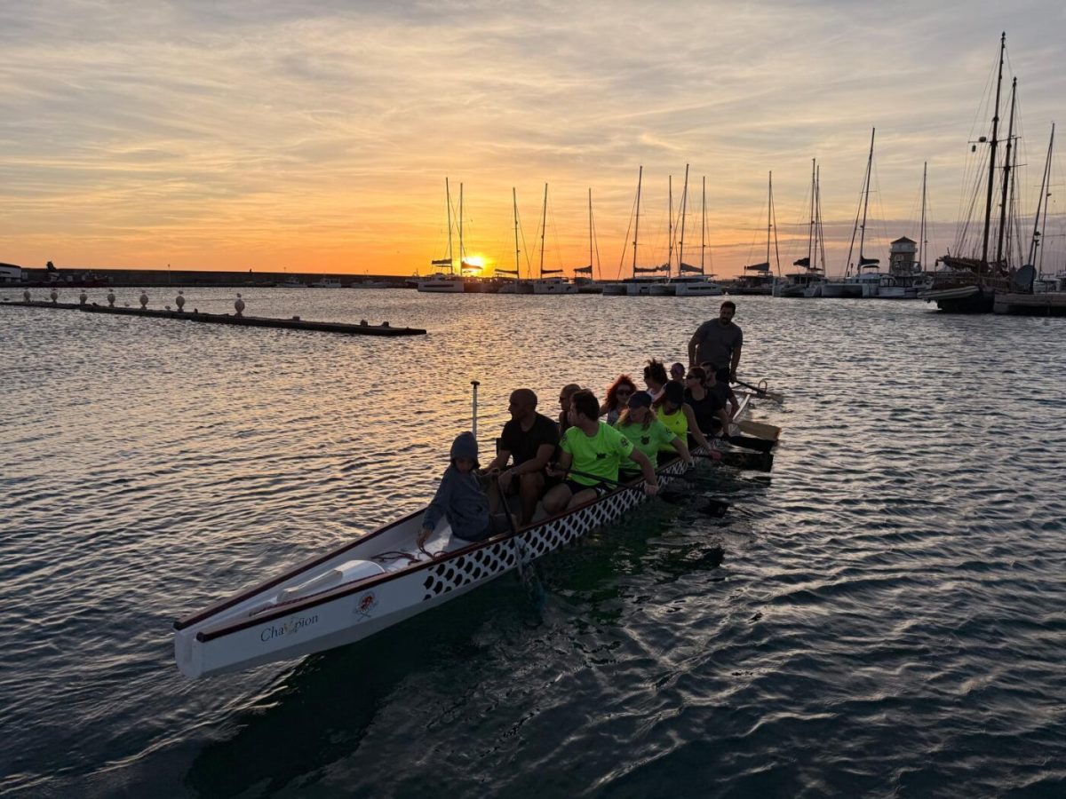 El Club Náutico de Almerimar debuta como equipo en una competición internacional de Dragon Boat