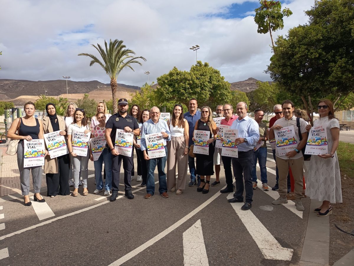 Presentación del nuevo curso de Educación vial. /Ayto. Vicar