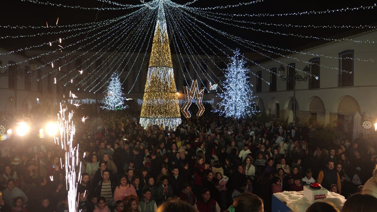 Encendido de Navidad en Berja. /DC
