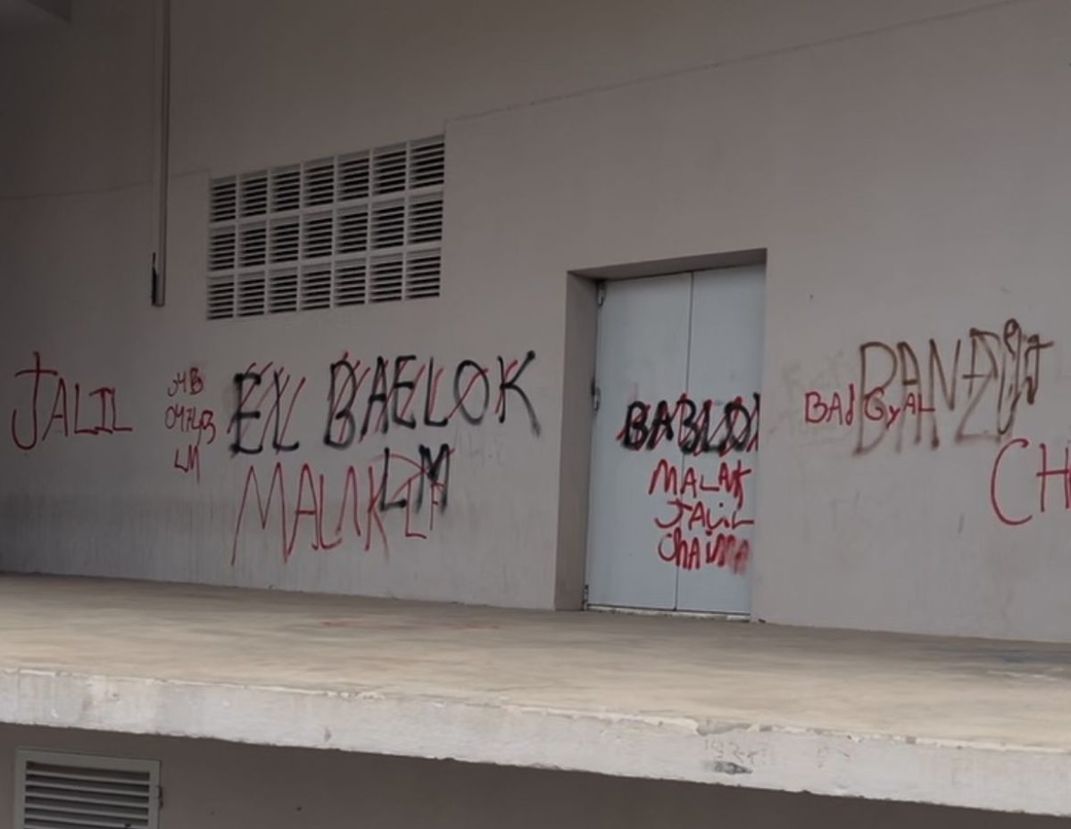 Grafitis en La Mojonera. /DC