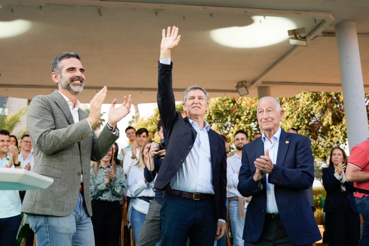 Acto político en Roquetas de Mar