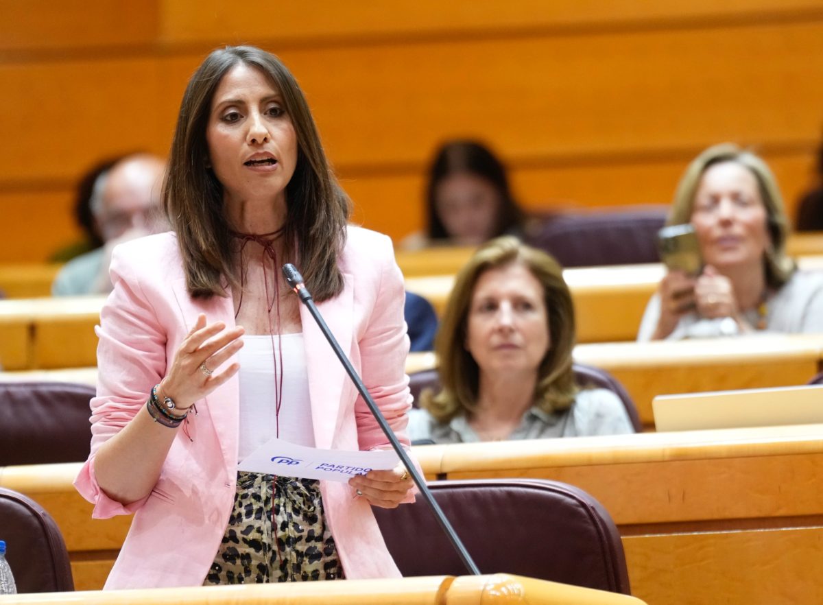 Carmen Belén López en el Senado