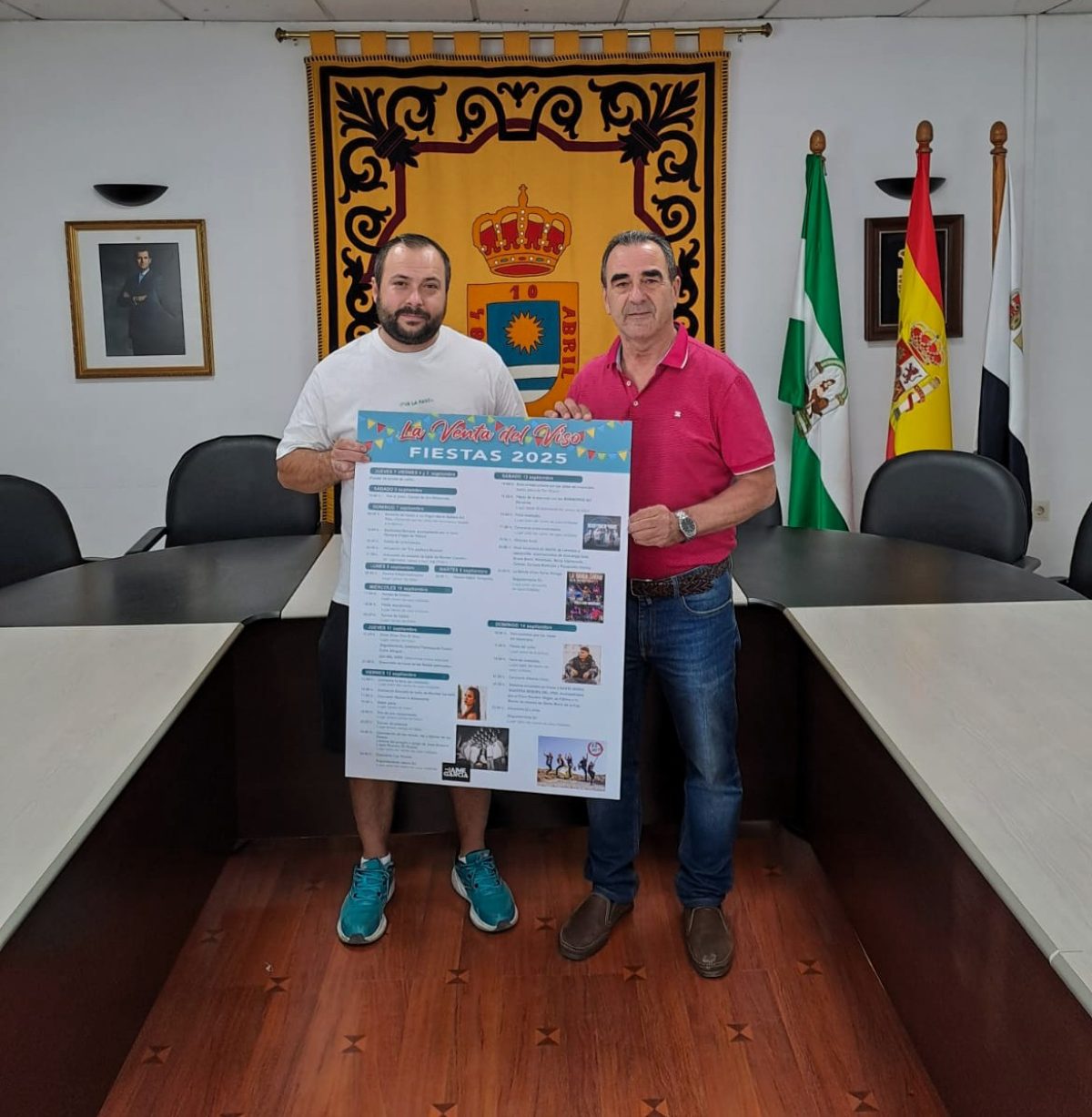 Presentación del cartel de las fiestas de El Viso