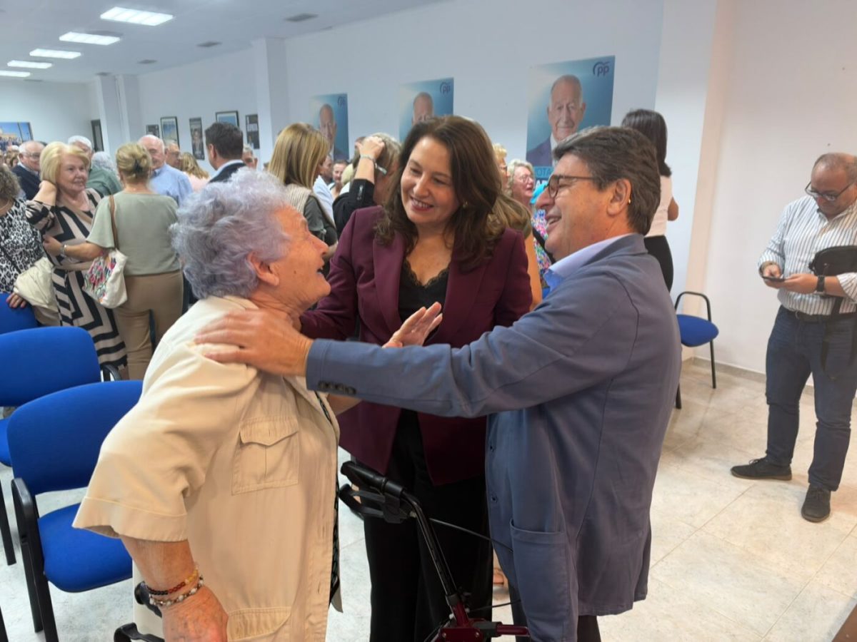 Carmen Crespo asegura que Feijóo revalorizará y garantizará las pensiones a los 110.000 pensionistas almerienses