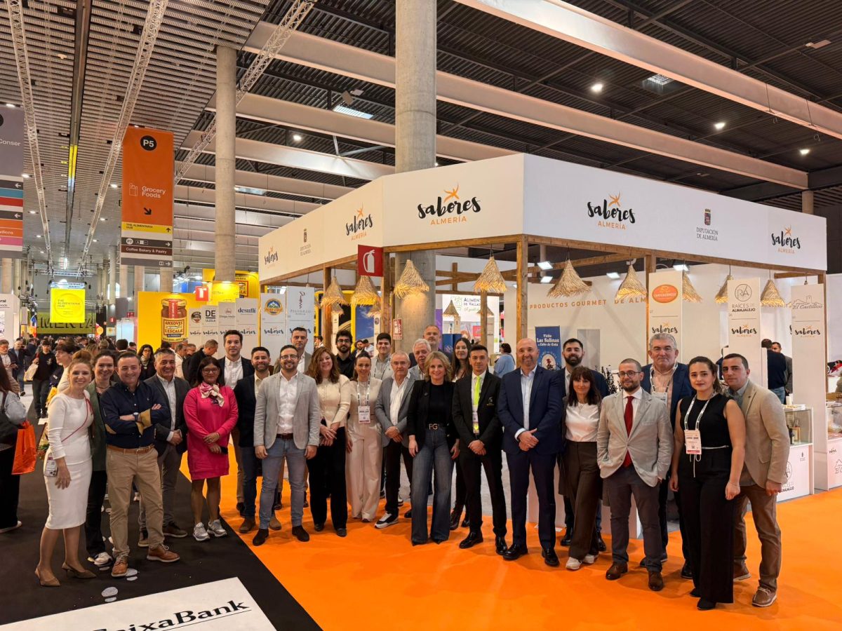 Foto de familia de las empresas de Sabores Almería
