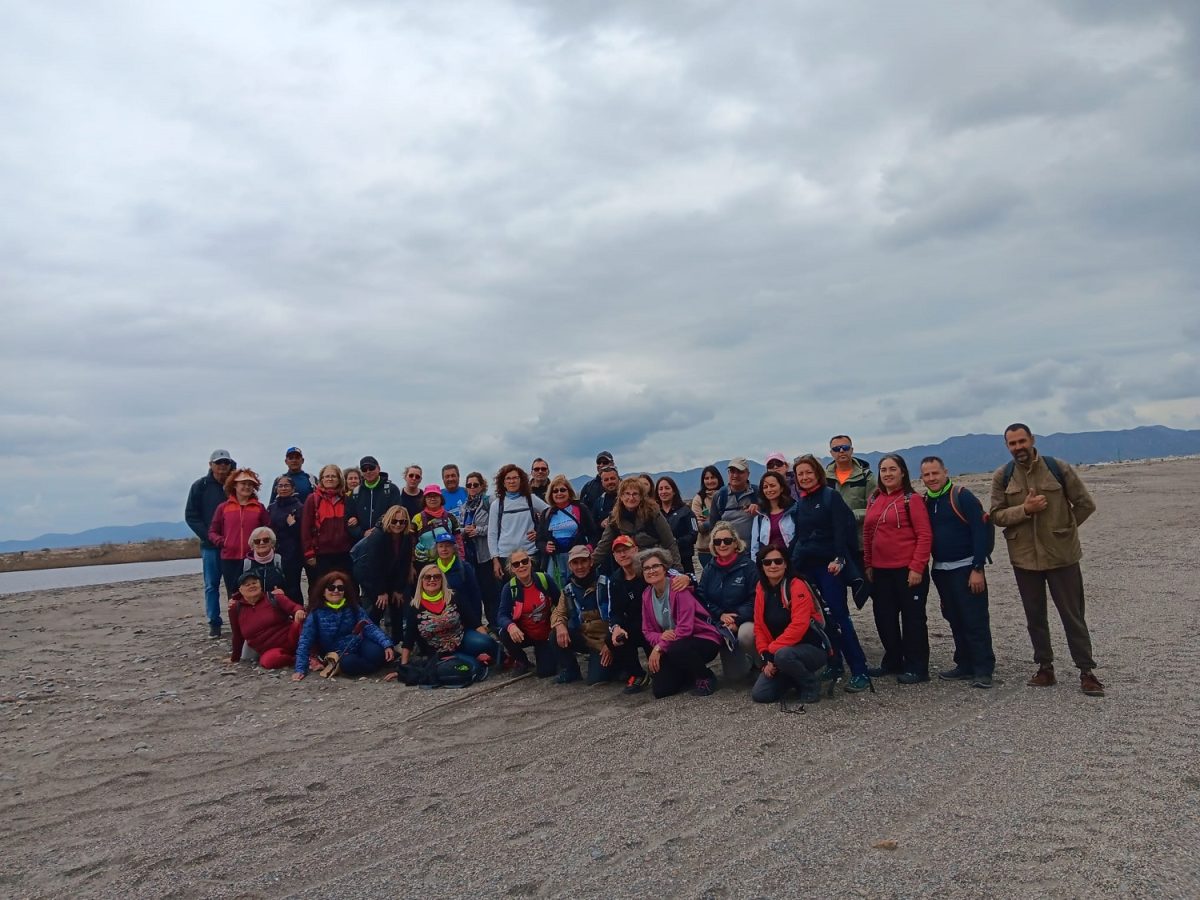 Gran acogida de la ruta Las Amoladeras