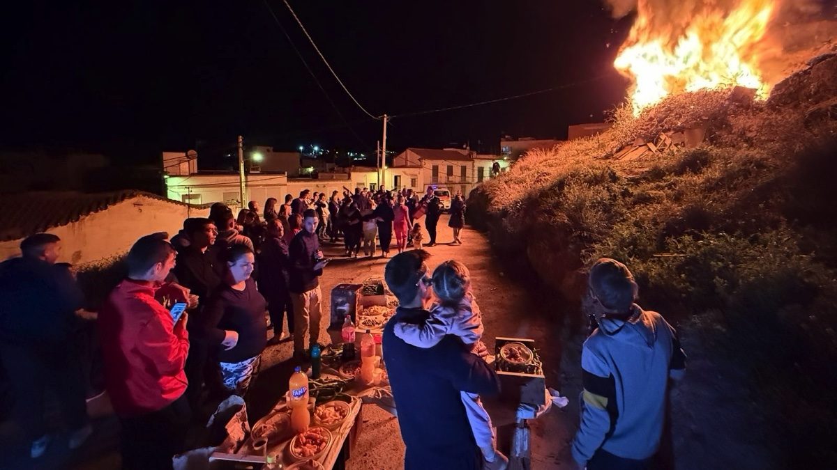 Fiesta de los Humarrachos en Berja
