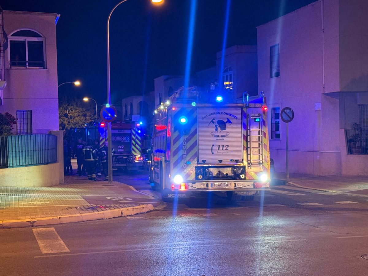 Imagen del incendio proporcionada por testigos. /DC