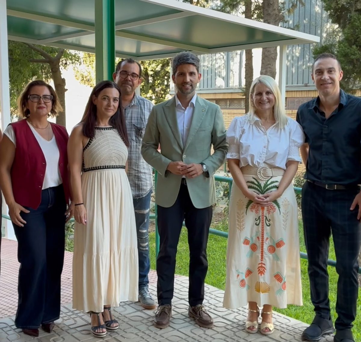 El centro ha recibido la visita de Dña. Carmen Jiménez Ropero, Delegada Territorial de Educación