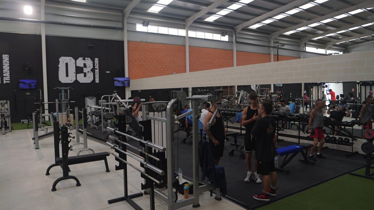 Inauguracion gimnasio Pabellon en Berja 11