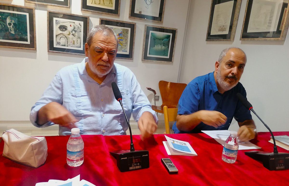 Jorge Díaz con Diego Reche