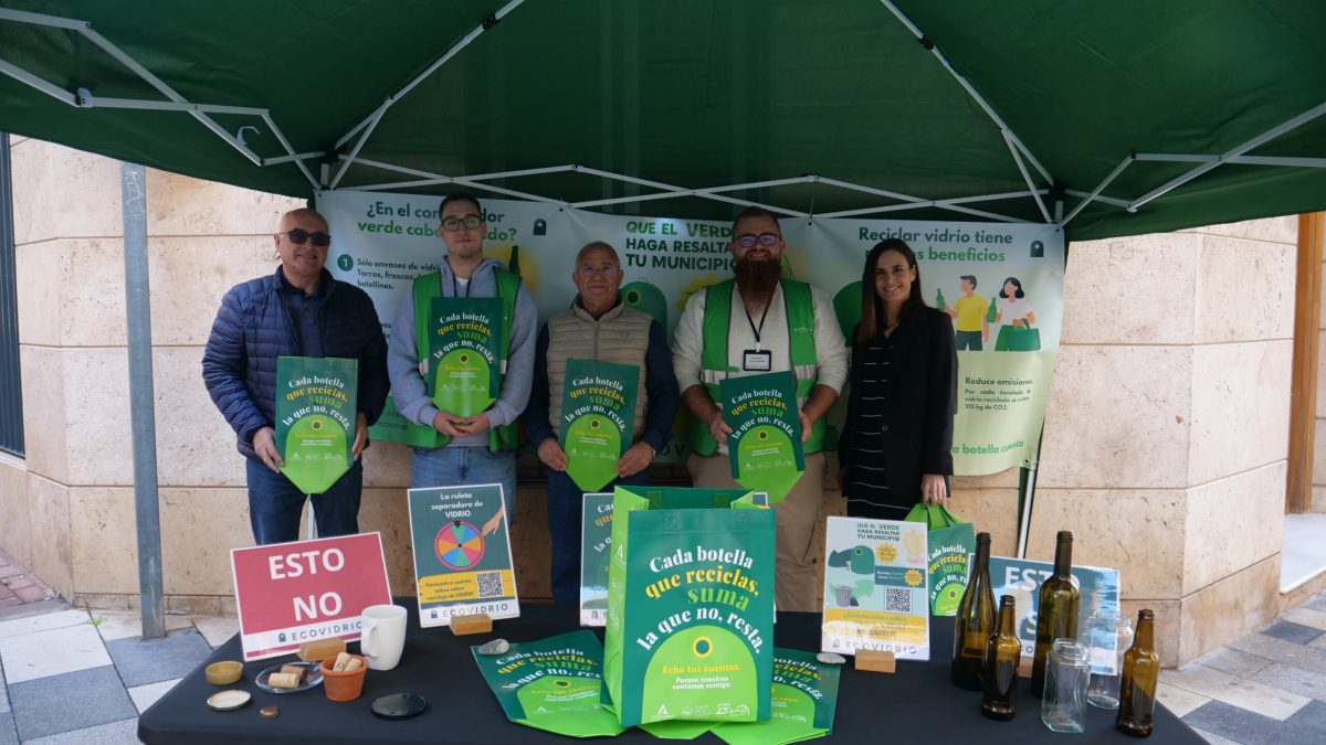 Ecovidrio y el Ayuntamiento de El Ejido desarrollan una campaña de sensibilización ciudadana