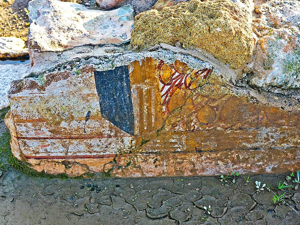 pinturas romanas de la antigua Murgi