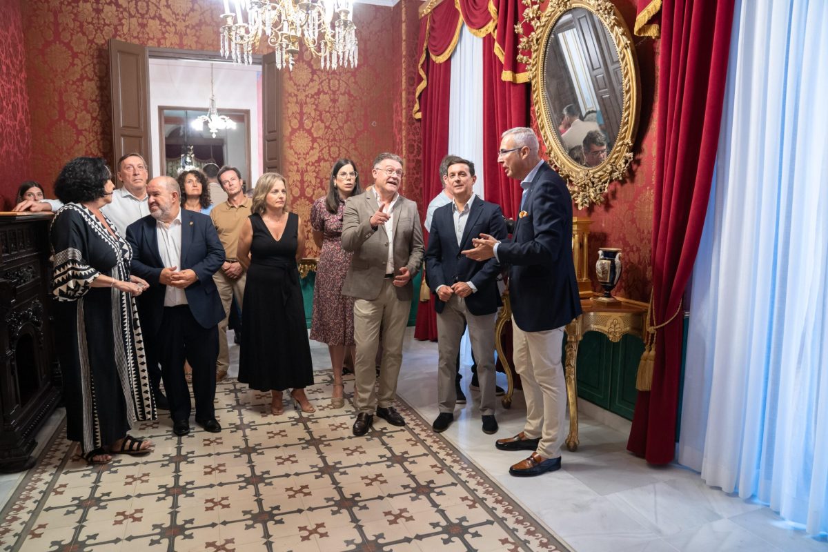 Un momento de la inauguración de las nuevas instalaciones