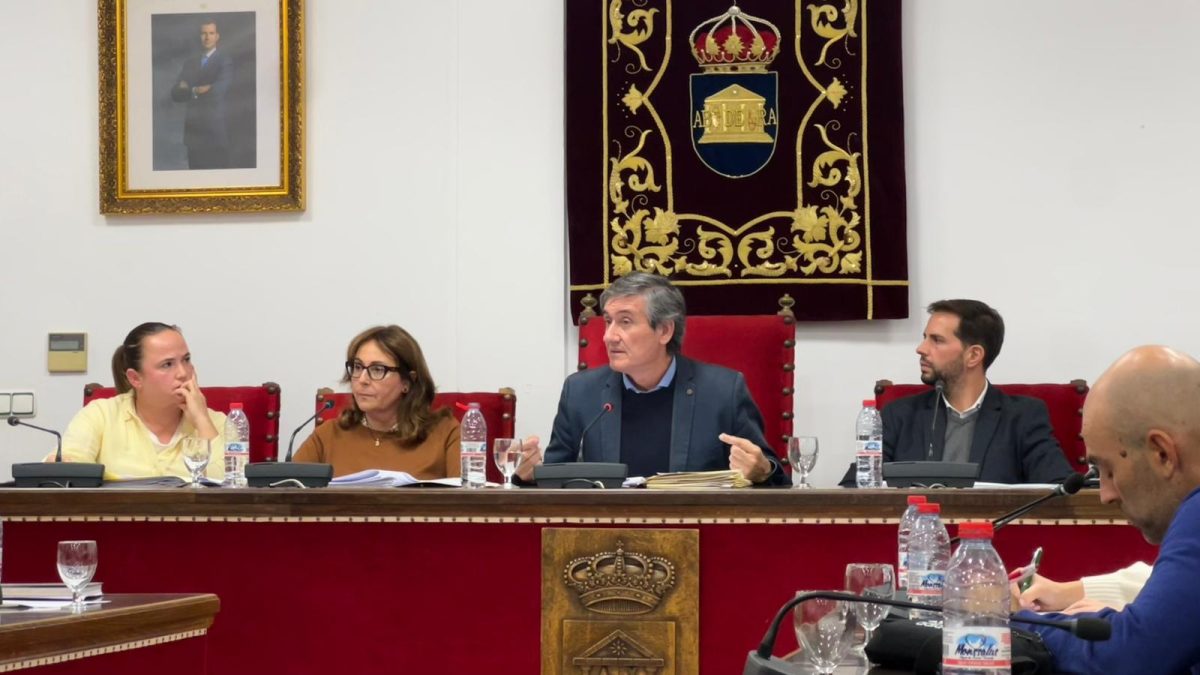 Pleno celebrado en el Ayuntamiento de Adra
