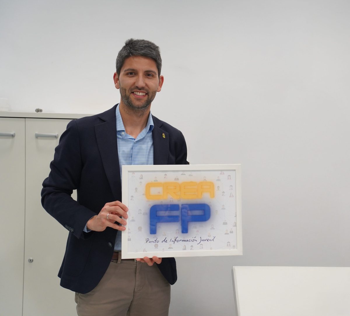 El concejal de Juventud y Educación, Javier Rodríguez