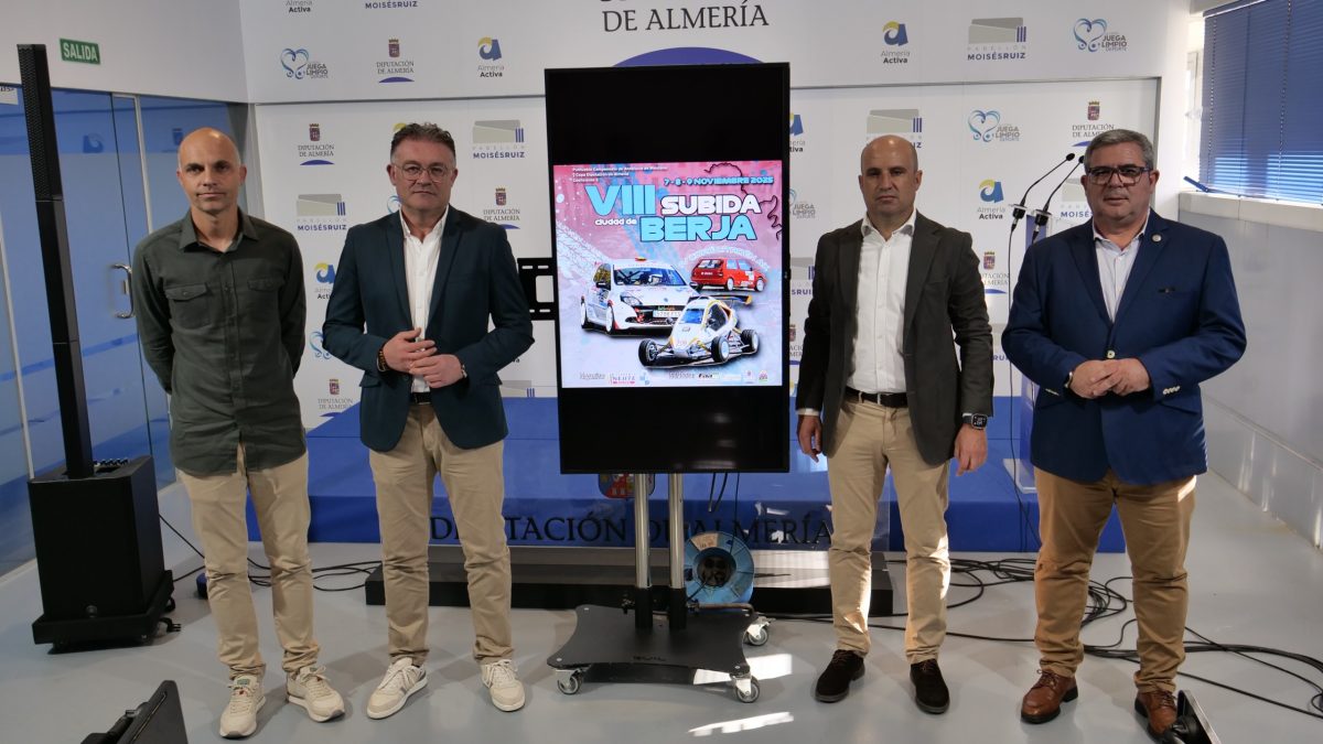 Presentación de la octava edición de la Subida Ciudad de Berja