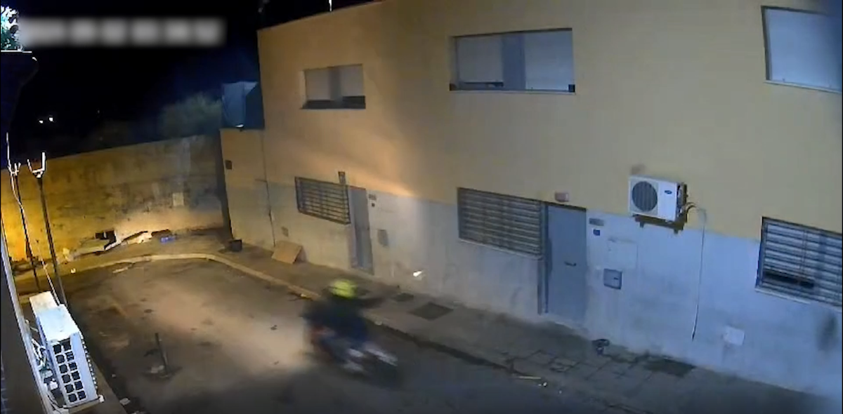 Las cámaras de seguridad captaron el tiroteo. /DC