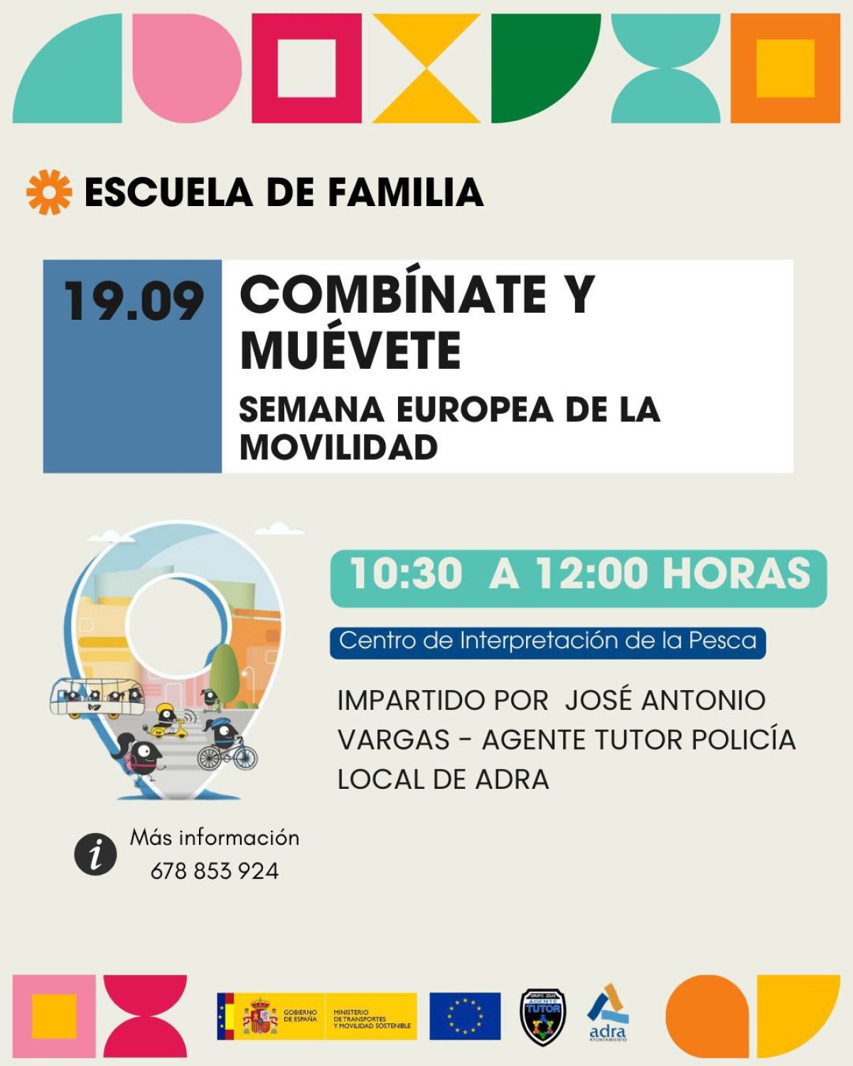 Cartel de la actividad. /Ayto. Adra