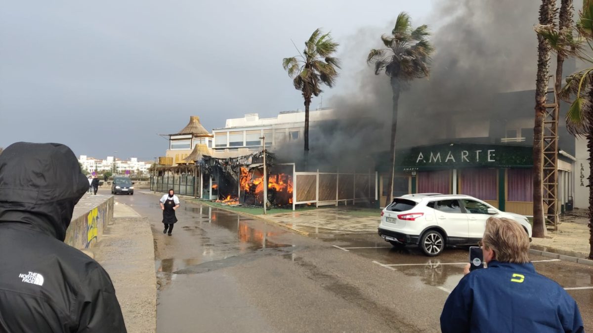 Imagen del incendio. /DC