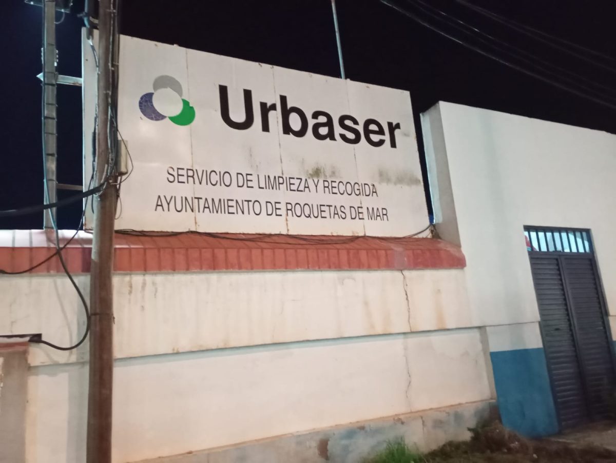 Sede de Urbaser en Roquetas de Mar. /DC