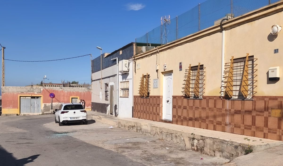 Calle Mar Adríatico, donde tuvo lugar el tiroteo. /F. L. V.