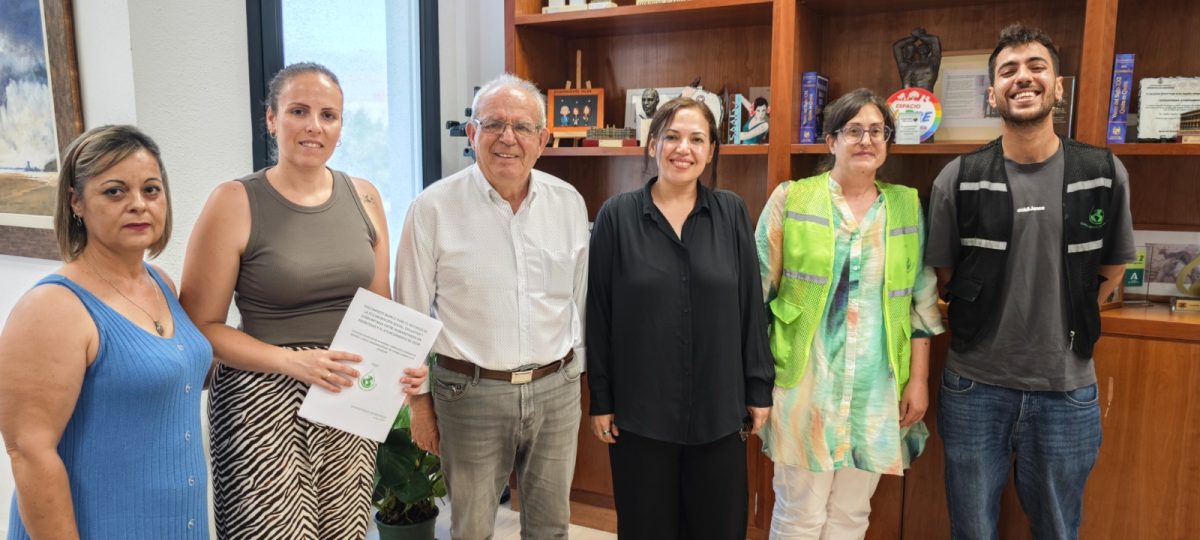Responsables de la asociación mantuvieron un encuentro con el alcalde