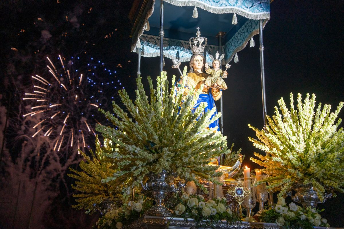 Procesión de la Virgen del Mar en Adra. /DC