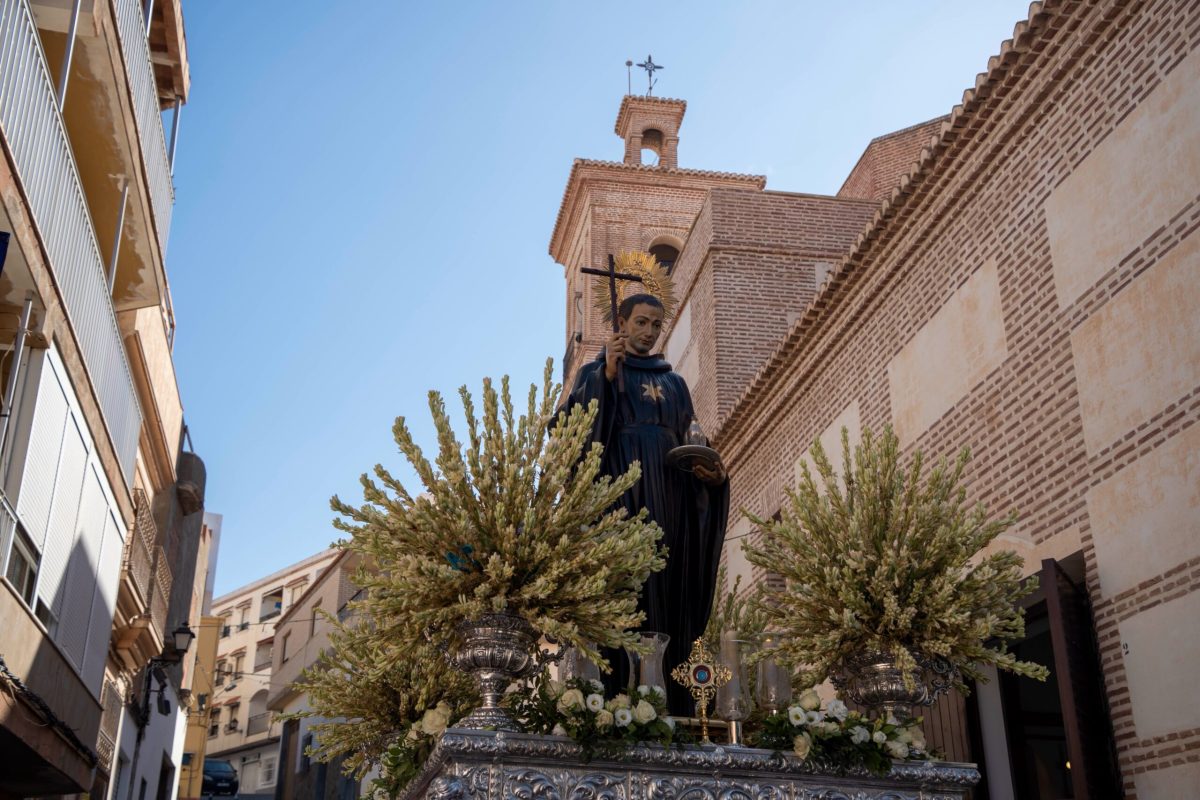 San Nicolás de Tolentino es el patrón de Adra. /DC