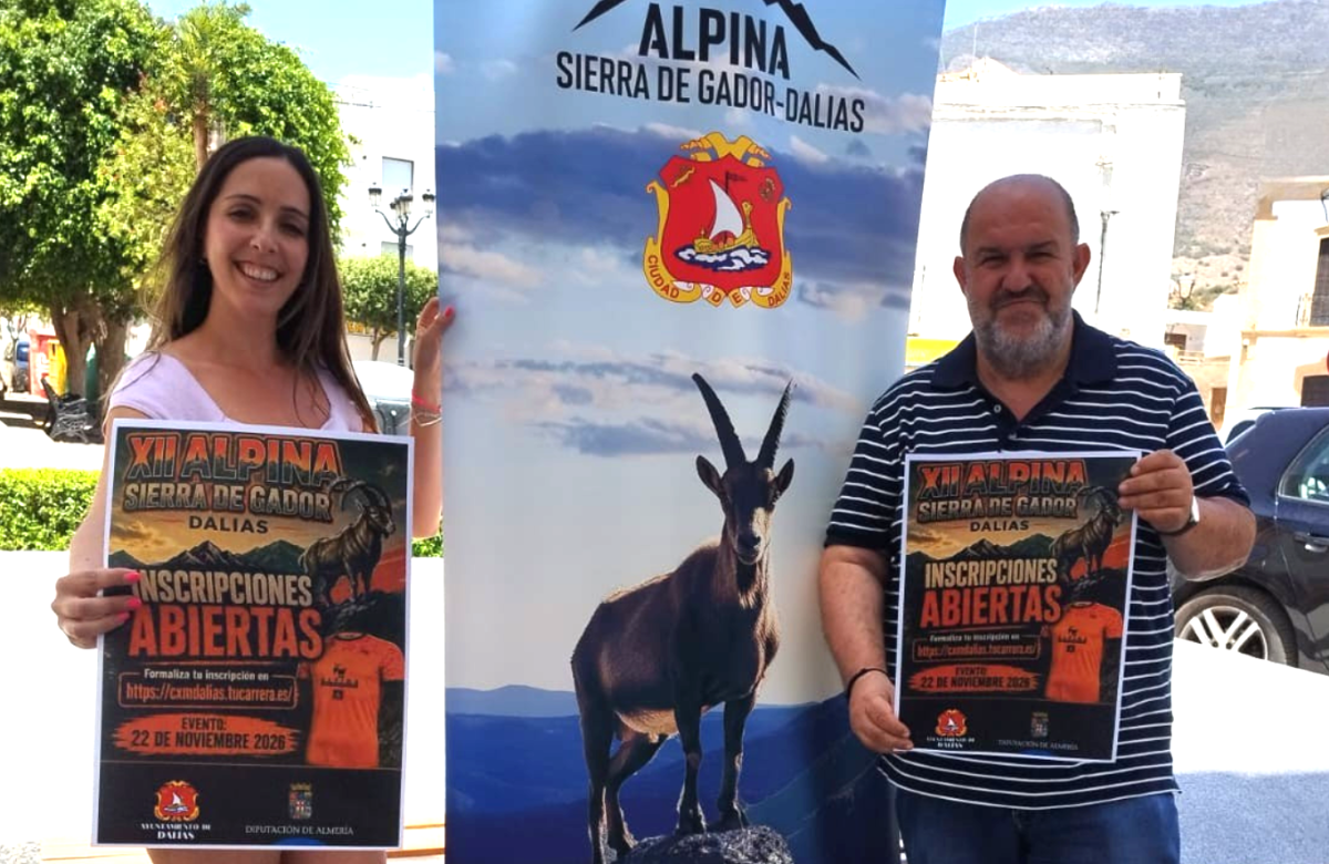 Presentación de la XII Alpina Sierra de Gador Dalías